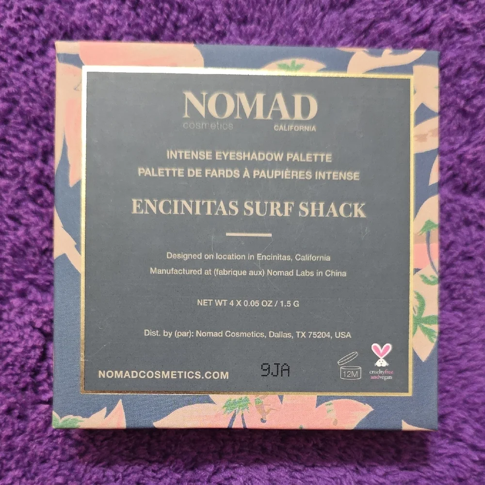 NWOB~ Nomad Intense Eyeshadow Palette~ Encintas Surf Shack